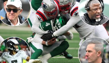 Jets mailbag: What's behind the losing? Is Aaron Glenn's job safe?