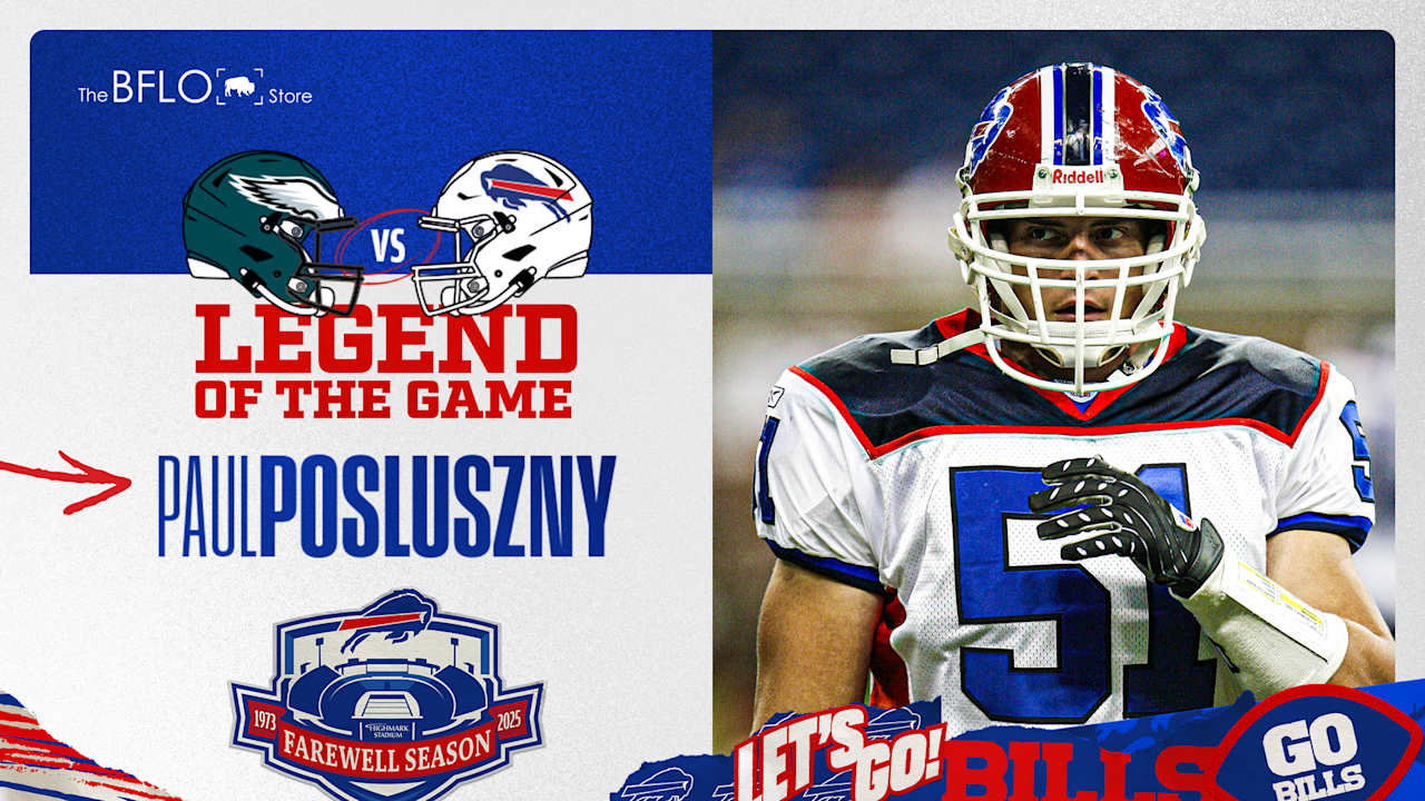 Buffalo Bills announce Paul Posluszny as Legend of the Game for Week 17 game against the Eagles