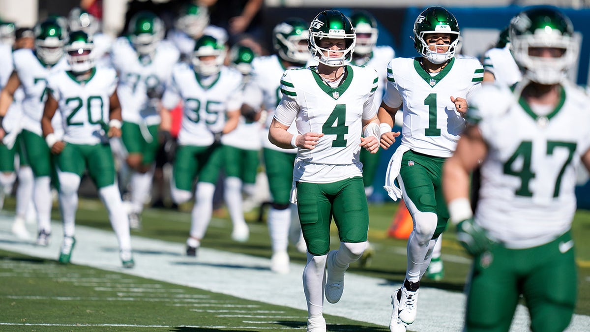 Brady Cook on the sideline