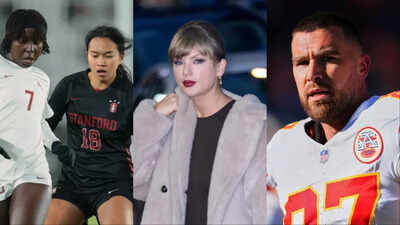 Taylor Swift reportedly didn’t show up at Stanford Soccer after Travis Kelce’s playoff-hopes-breaking loss to Houston Texans