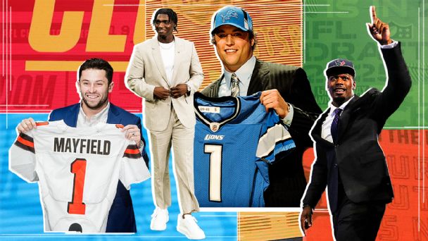 Stafford to Ward: A look at all 13 active No. 1 picks