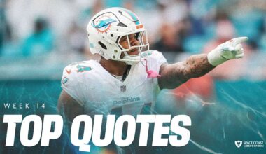 Dolphins maintain focus ahead of Jets Week