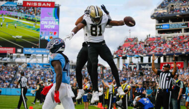 Saints mount furious second-half rally in 34-26 win against Titans