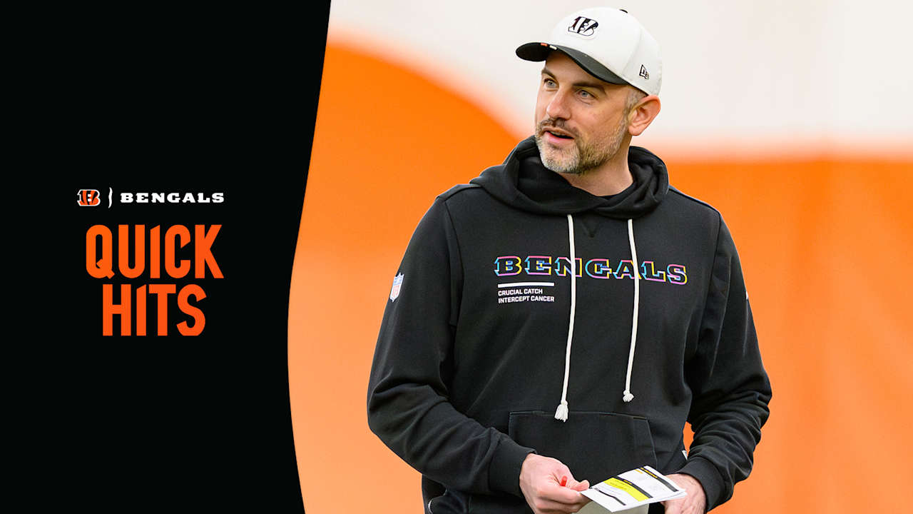 Quick Hits | Zac Taylor's O-Line "Playing The Best Since I've Been Here,' Has Myles To Go; Age of Amarius