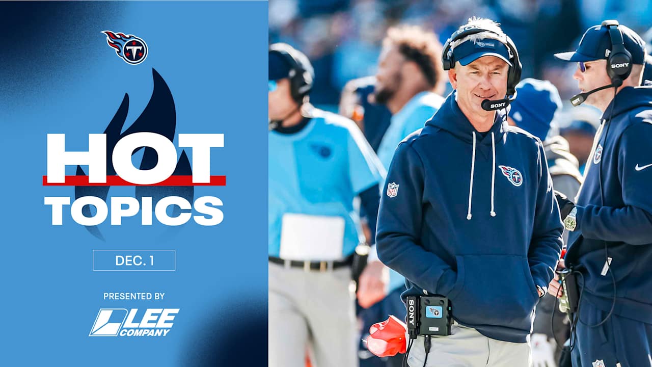 Hot Topics From Titans HC Mike McCoy's Monday Presser
