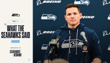 What The Seahawks Said Following Their 27-10 Win At The Panthers