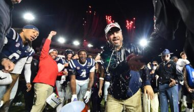 'Pete!' Golding hits every mark as Ole Miss dominates CFP opener in coaching debut