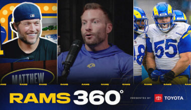 Rams 360: QB 1 on 1 with Kelly Stafford, The Coach McVay Show, game rewind vs. Carolina Panthers & more