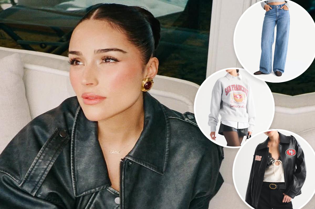 Olivia Culpo teams with Abercrombie on San Francisco 49ers collection