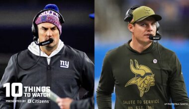 10 things to watch in Giants vs. Vikings