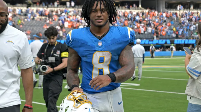 Chargers make Omarion Hampton injury decision to confuse fantasy football lineups with Kimani Vidal image
