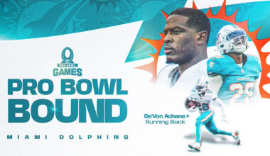 De’Von Achane named to AFC Pro Bowl Games roster