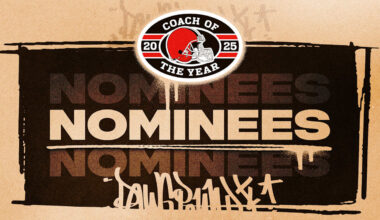 Browns announce 10 Coaches nominated for High School Coach of the Year