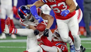 Patriots head coach Mike Vrabel defends Christian Elliss' big hits