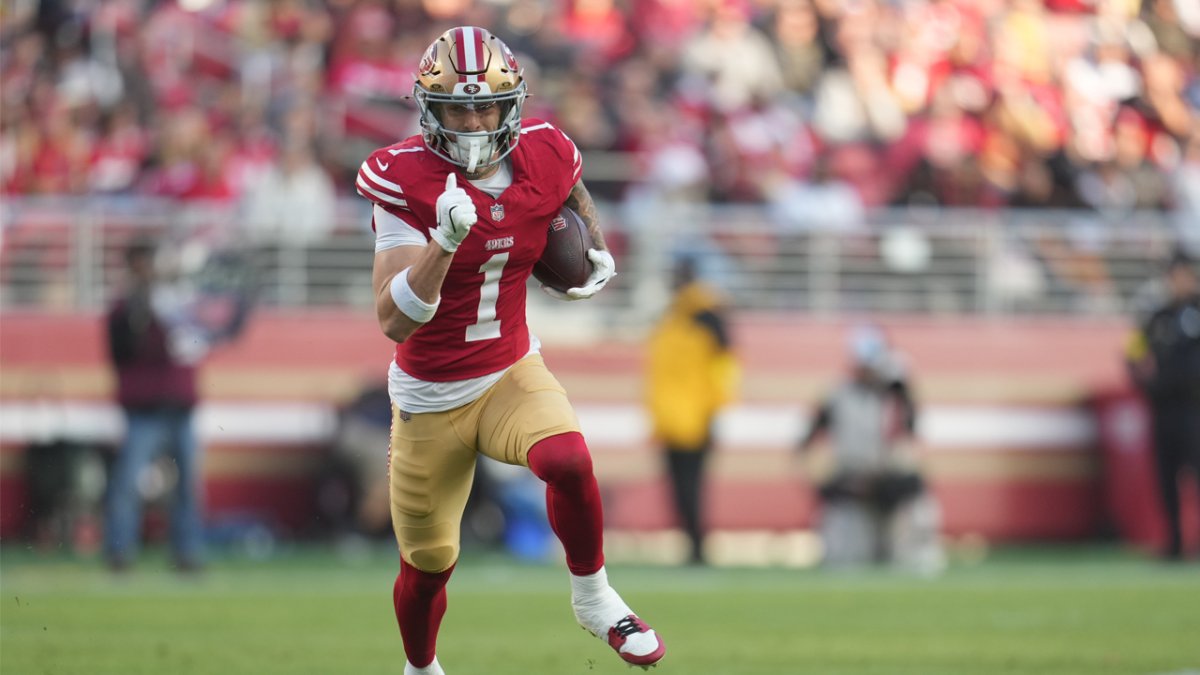 49ers receiver Ricky Pearsall out vs. Colts with knee injury – NBC Sports Bay Area & California