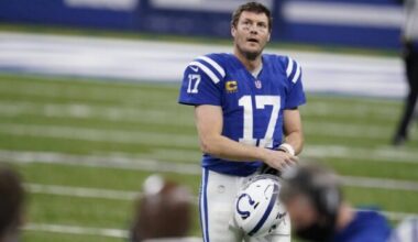 Indianapolis Colts quarterback Philip Rivers...