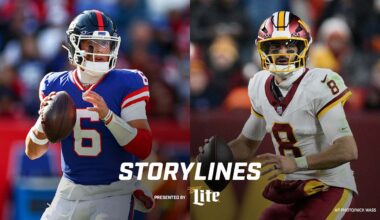 Storylines to follow in Week 15 vs. Washington