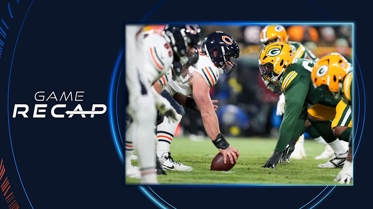 Bears' comeback effort falls just short in Green Bay