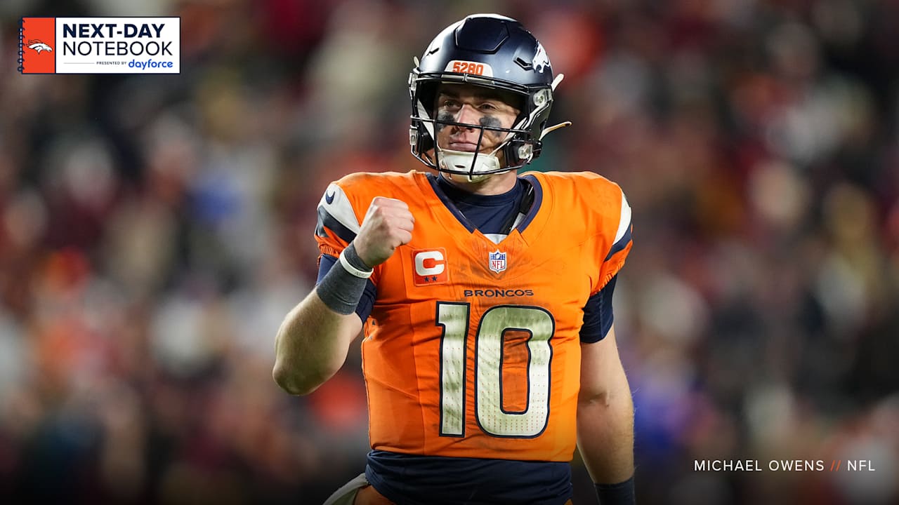 QB Bo Nix shows unique playmaking ability on key touchdown drives vs. Commanders