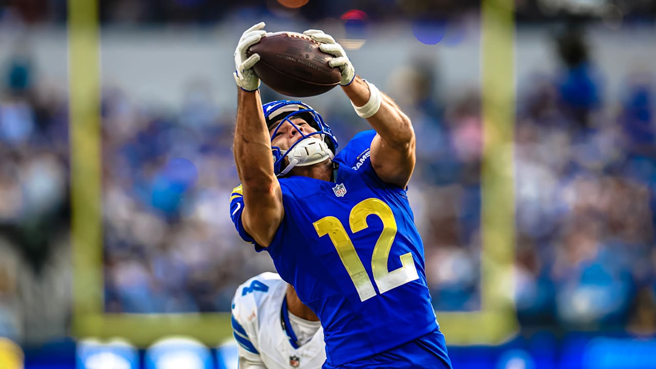 Puks Nacua 37-yard sideline catch - Los Angeles Rams Highlights
