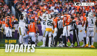 Packers lead Broncos 3-0 after first quarter