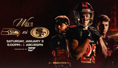 NFC West Title, No. 1 Seed on the Line in Saturday Night Showdown vs. Seahawks