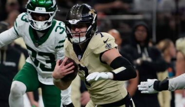 Cam Jordan, Taysom Hill provide vintage performances in New Orleans Saints home finale, hope to finish careers with Saints