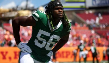 Jets, LB Quincy Williams could be parting ways in offseason