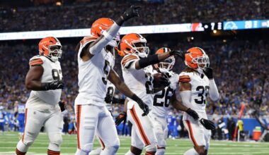 Undermanned Cleveland Browns rule out 4 starters vs. Bears