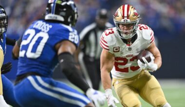 Bears-49ers tilt favors offenses, CMC serves as anchor in DFS on 'Sunday Night Football'