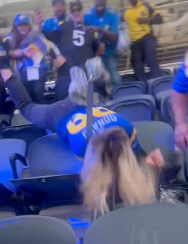 It's unclear why the altercation occurred. 