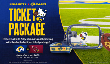 Rams announce NFL’s first-ever collaboration with Sanrio® for exclusive Hello Kitty x Rams merchandise