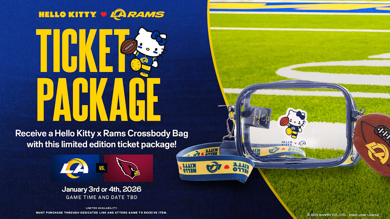 Rams announce NFL’s first-ever collaboration with Sanrio® for exclusive Hello Kitty x Rams merchandise