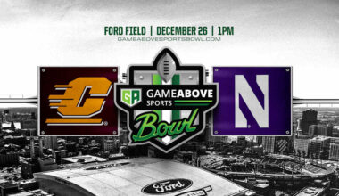 CENTRAL MICHIGAN AND NORTHWESTERN TO PLAY IN 2025 GAMEABOVE SPORTS™ BOWL AT FORD FIELD