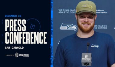 Sam Darnold Press Conference - December 23, 2025