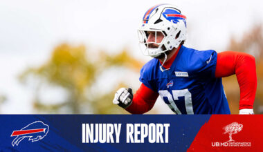 Buffalo Bills injury report vs. Bengals