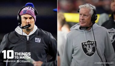10 things to watch in Giants vs. Raiders