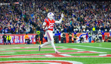 Best Game Photos from the Patriots victory over the N.Y. Giants, presented by Sony