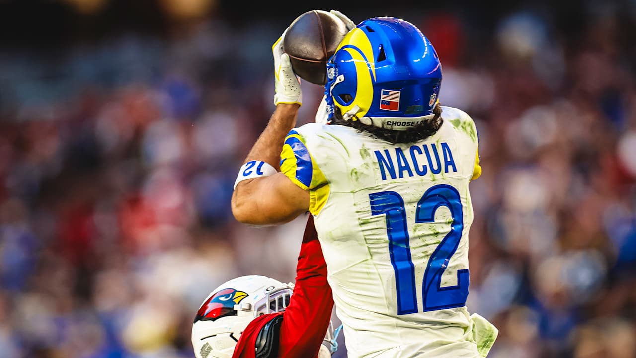 Puka Nacua 31-yard touchdown catch - Los Angeles Rams Highlights