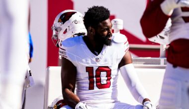 Cardinals OLB Josh Sweat has tied his personal best with 11 sacks in a season with 5 games left