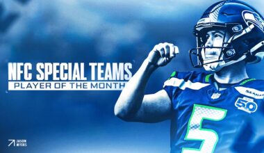 Jason Myers Named NFC Special Teams Player of the Month For November