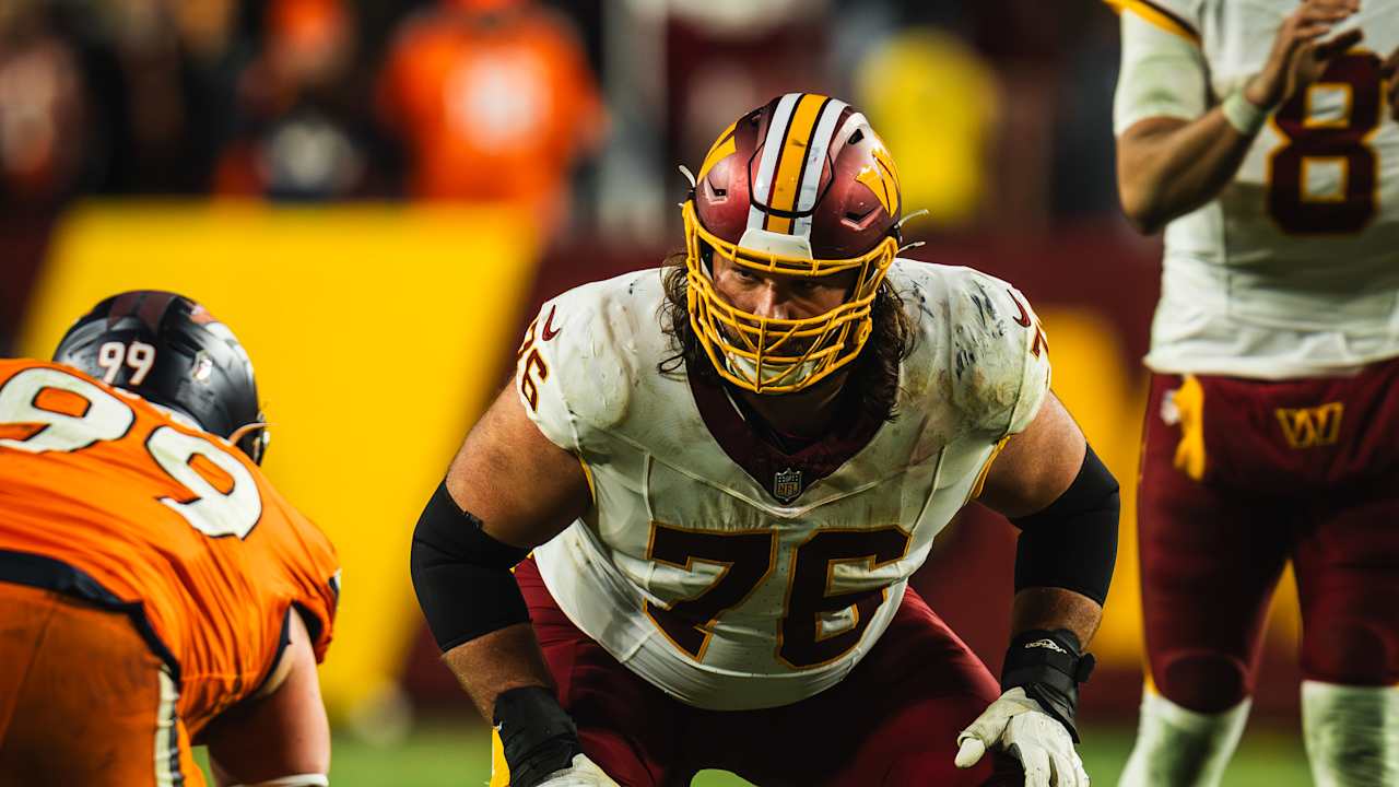 Commanders name Sam Cosmi as team's Ed Block Courage Award recipient