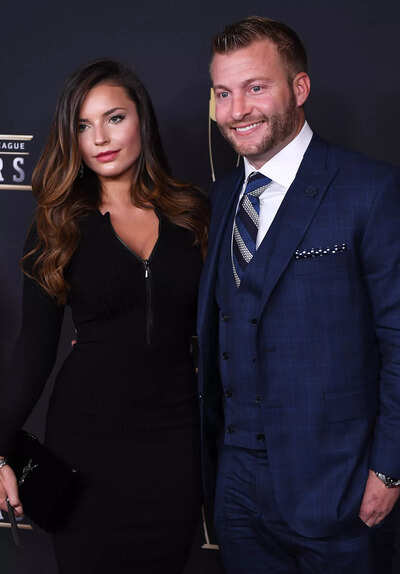Sean McVay rushes to hospital after Los Angeles Rams' win as wife Veronika gives birth to second son
