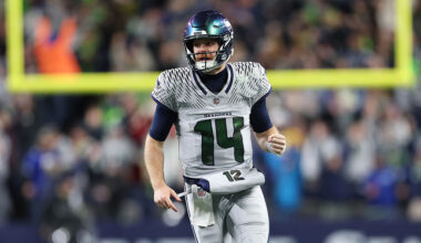 Seattle Seahawks Sam Darnold LA Rams Los Angeles...