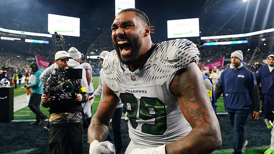 Seattle Seahawks Leonard Williams LA Rams...