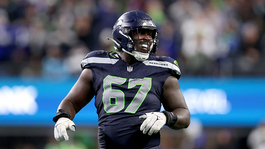 Seattle Seahawks Charles Cross...