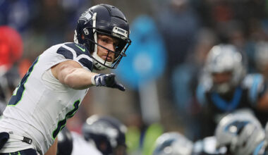 Seattle Seahawks WR blocking Cooper Kupp...