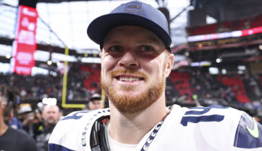 Seattle Seahawks Sam Darnold...