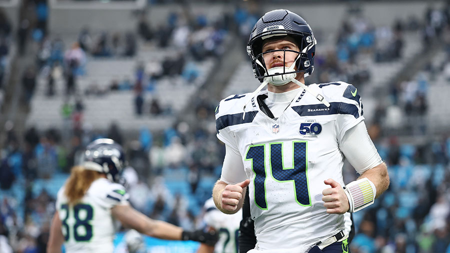 Seattle Seahawks Sam Darnold Carolina Panthers...