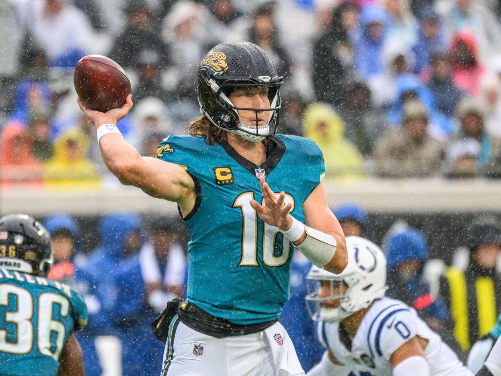Jacksonville Jaguars quarterback Trevor Lawrence